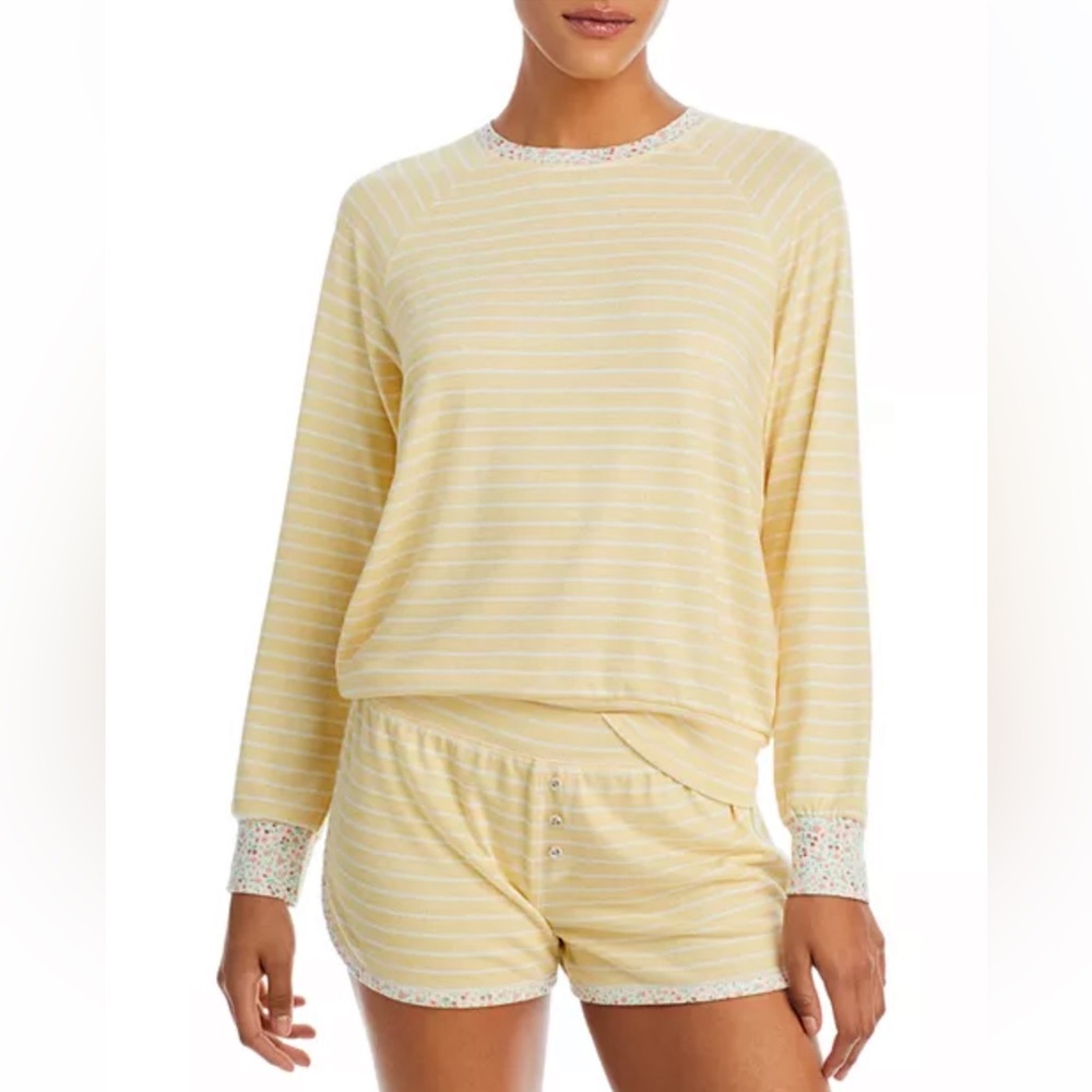 P.J. Salvage Striped Fields Long Sleeve Top